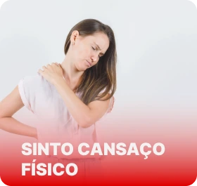 foto de mulher com cansaço físico